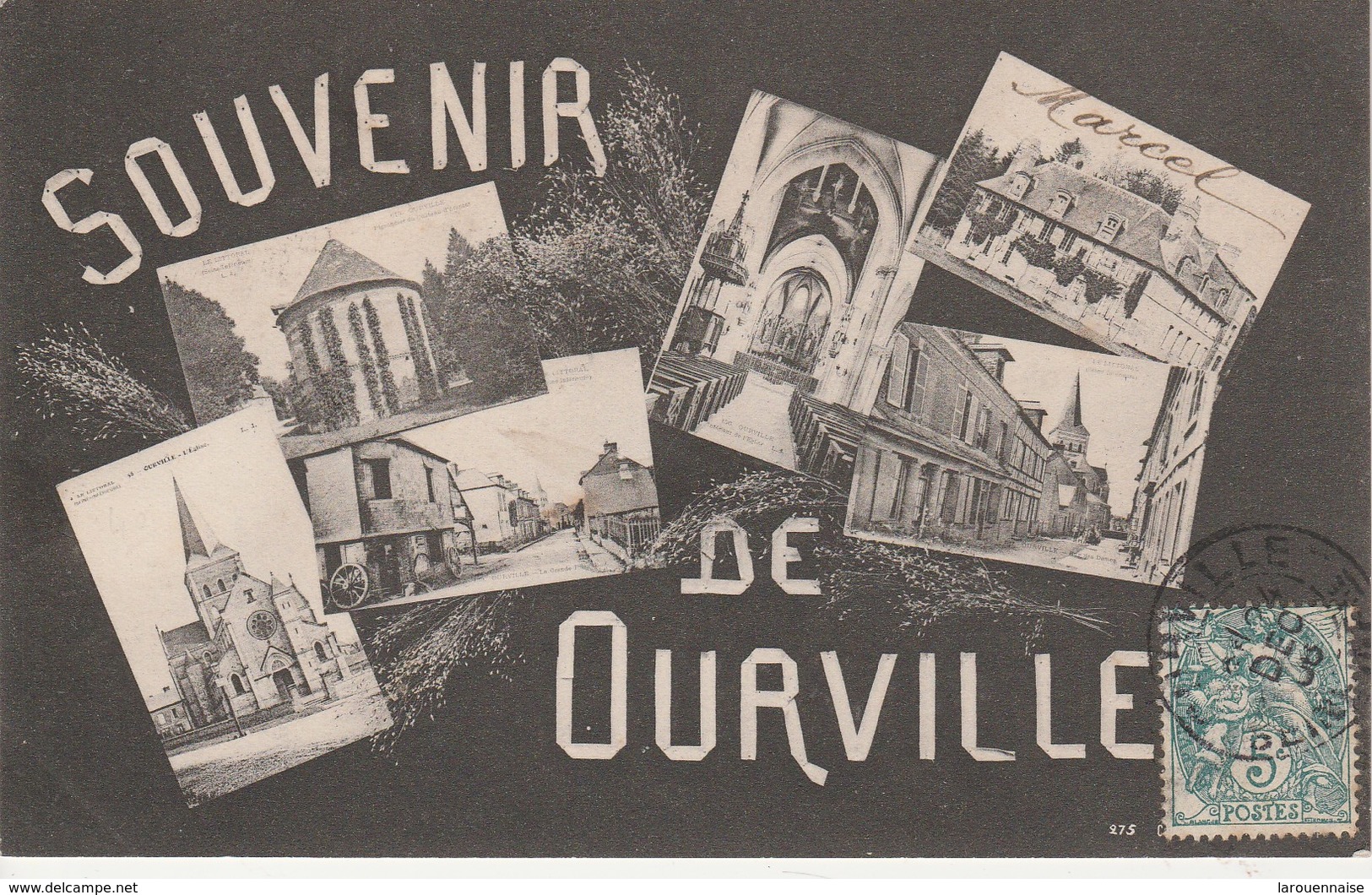 76 - OURVILLE EN CAUX - Souvenir