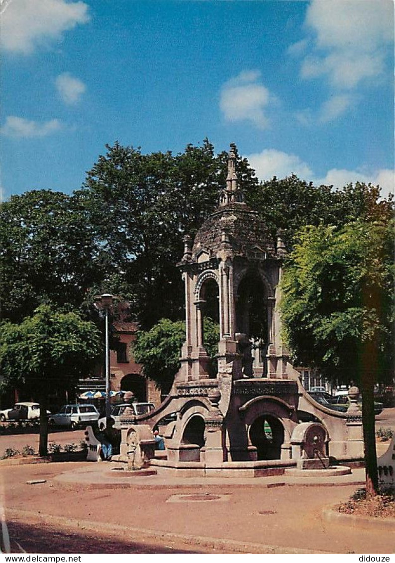 76 - Saint Saëns - La Fontaine Dillard - Automobiles - Carte Neuve - CPM - Voir Scans Recto-Verso