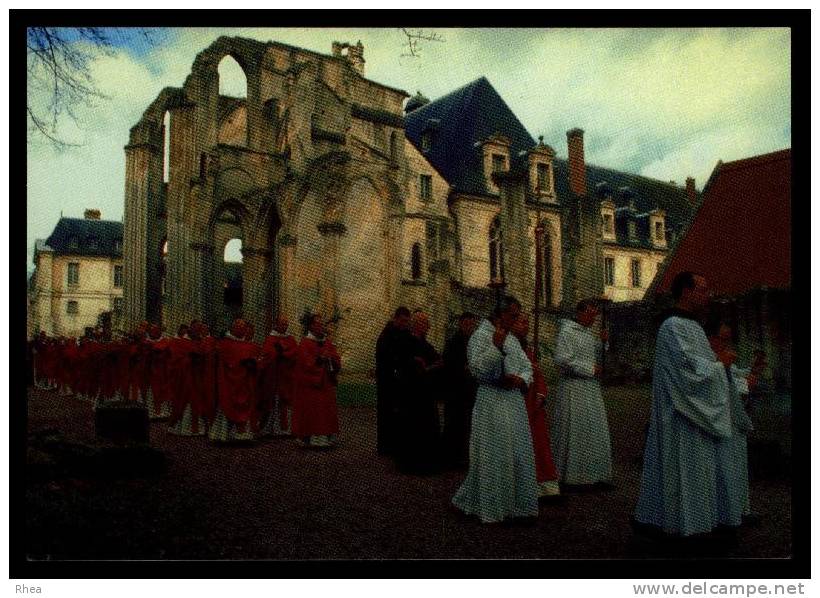 76 Saint-Wandrille-Rançon abbaye procession D76D K76164K C76659C RH097675
