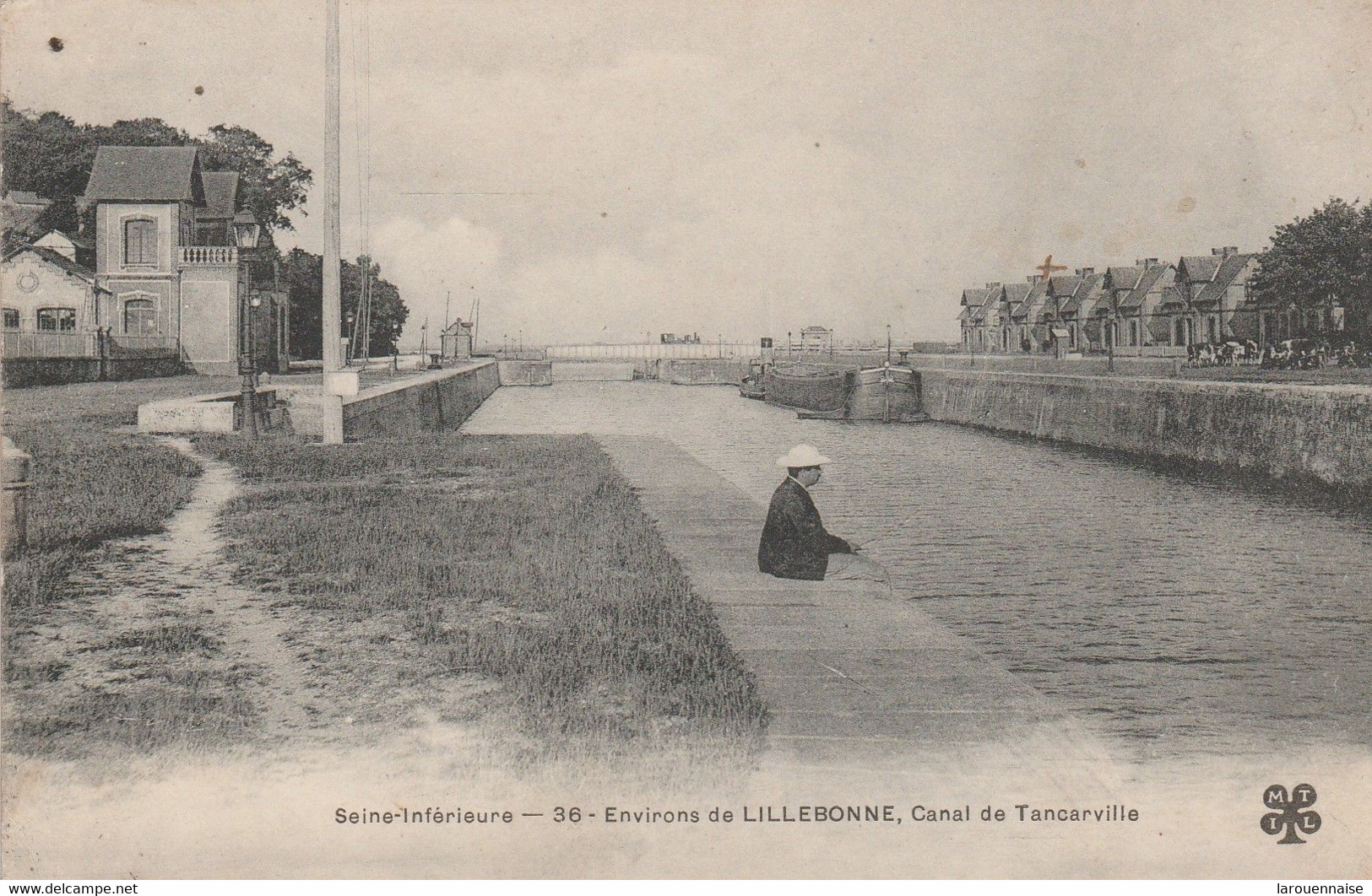 76 - TANCARVILLE - Canal de Tancarville