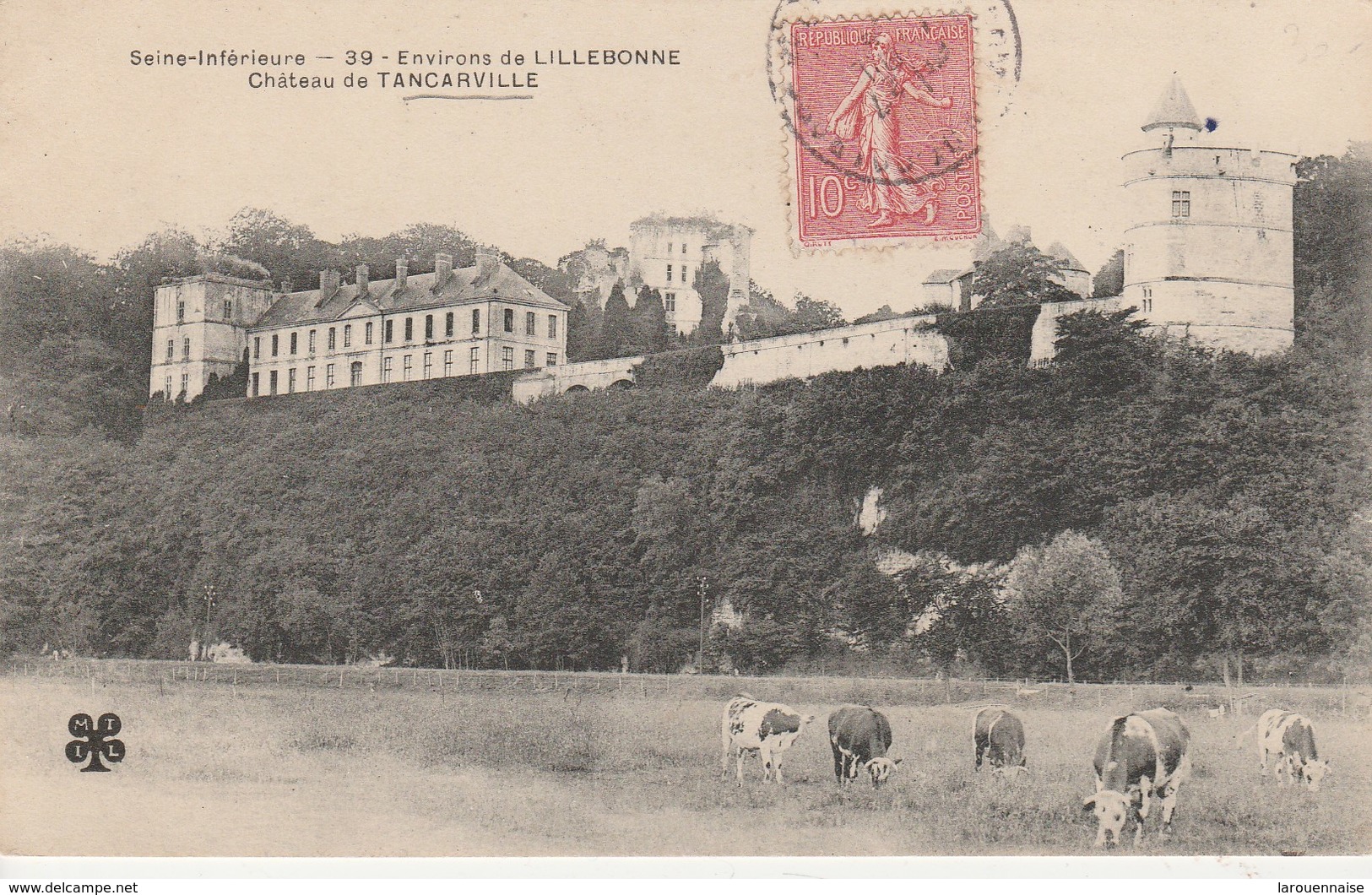 76 - TANCARVILLE - Château de Tancarville