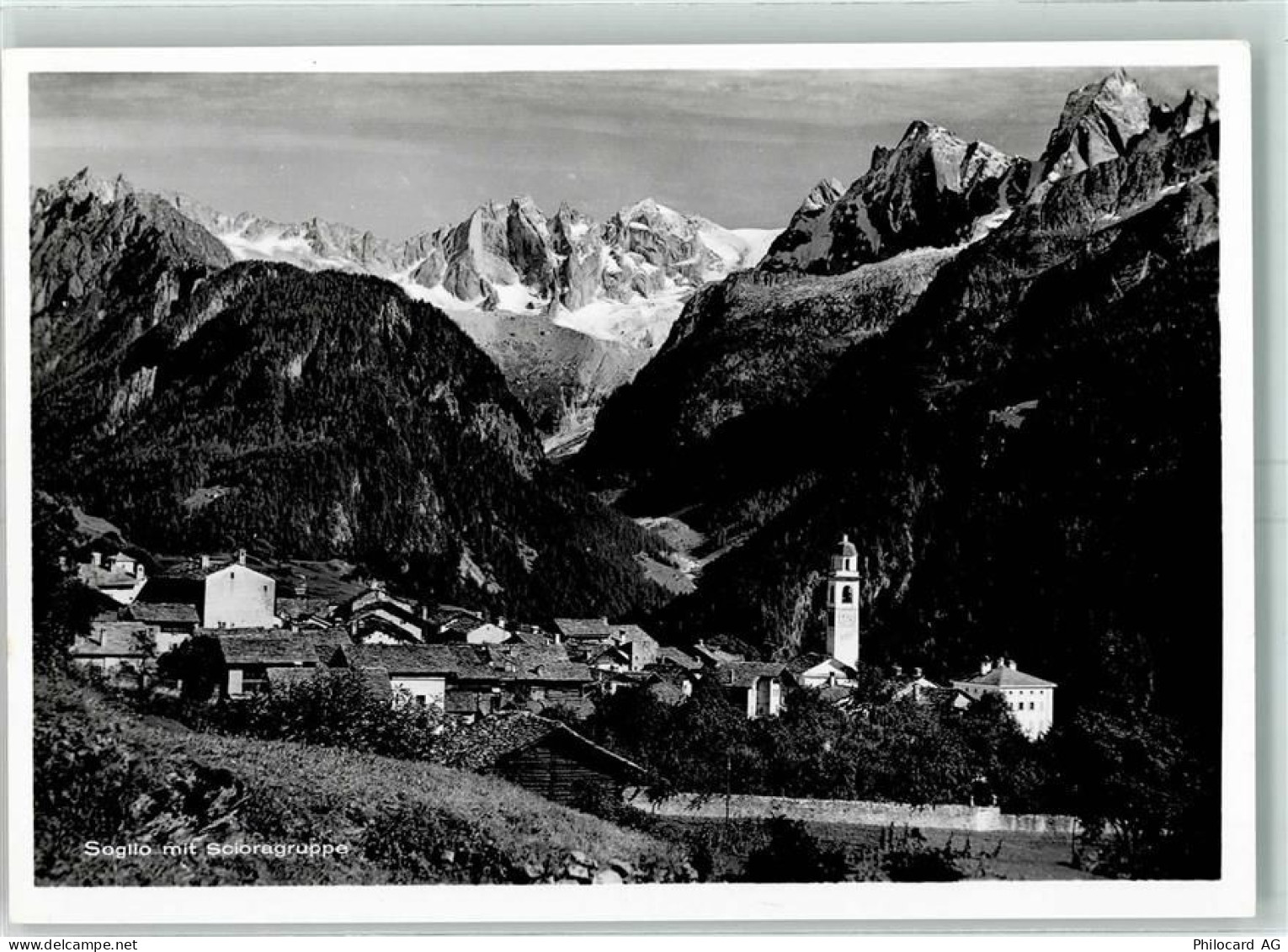 7610 Soglio 1956 - mit Scioragruppe - 10389781
