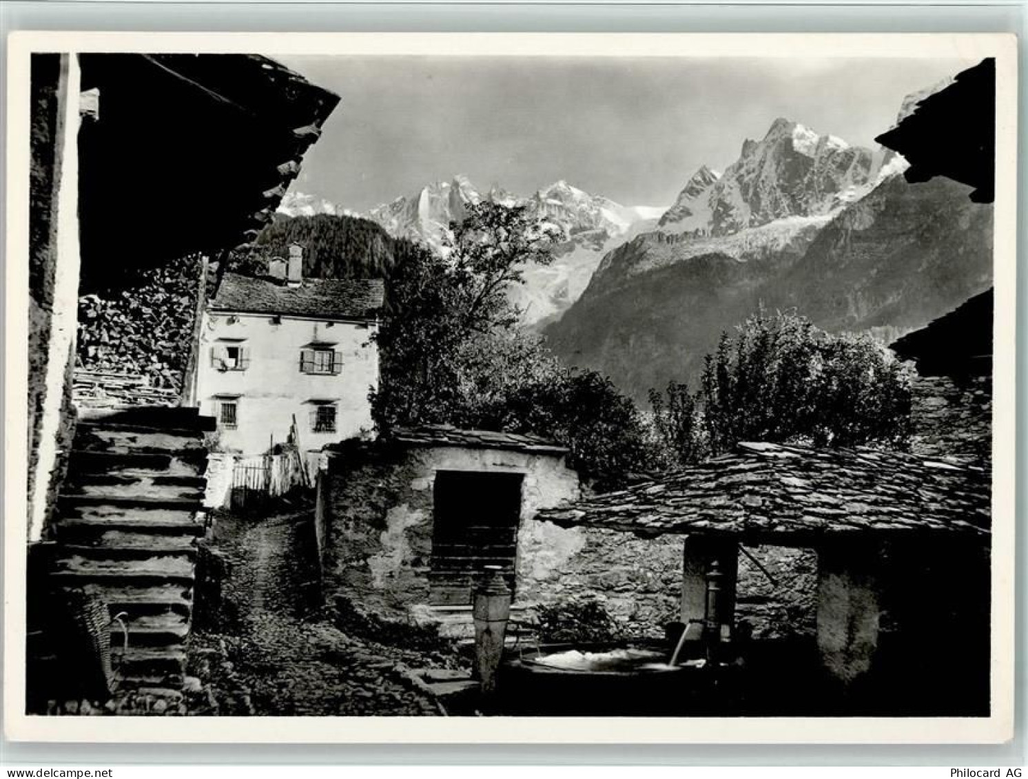 7610 Soglio - Dorfbrunnen - 10156134