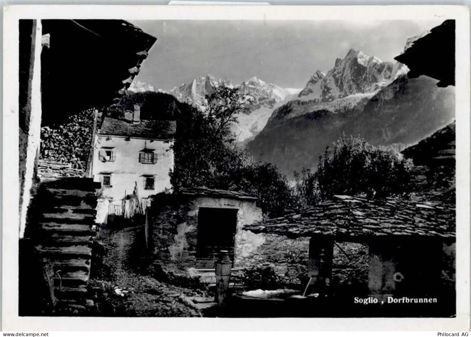 7610 Soglio - Dorfbrunnen - 50746400