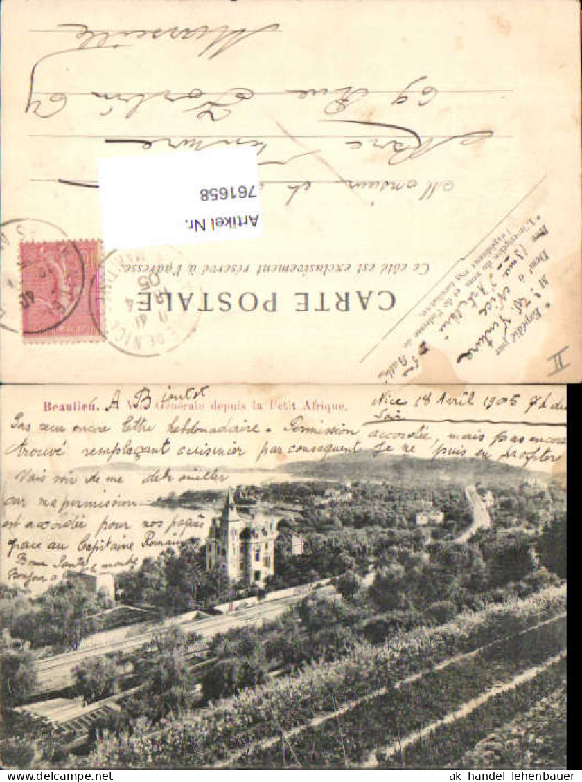 761658 Beaulieu Arrondissement Nizza France