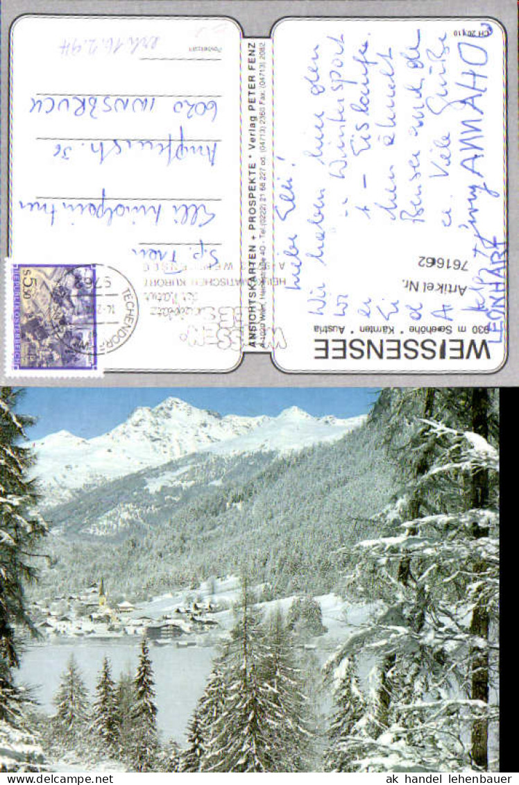 761662 Weissensee Bez. Spittal an der Drau