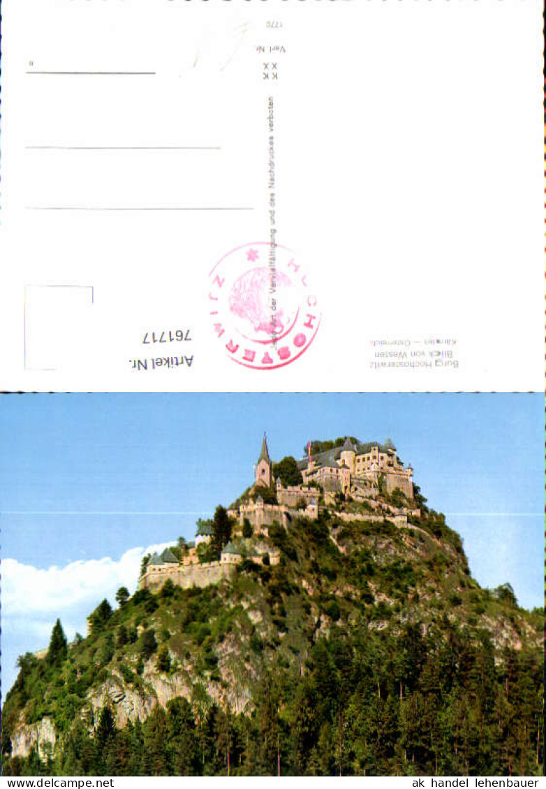 761717 Burg Hochosterwitz Bez. St. Veit an der Glan