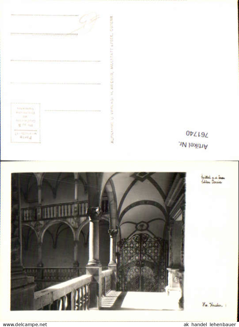 761740 Spittal an der Drau Schloss Porcia Bez. Spittal an der Drau