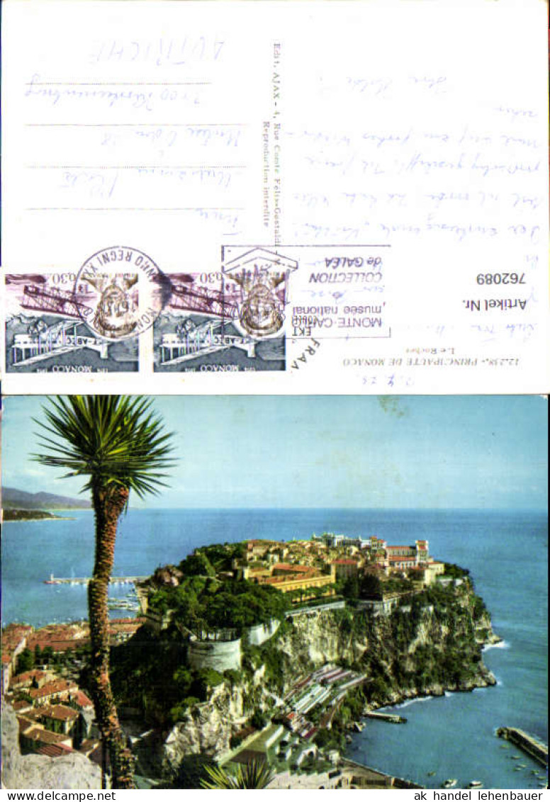 762089 Monaco Le Rocher Monaco