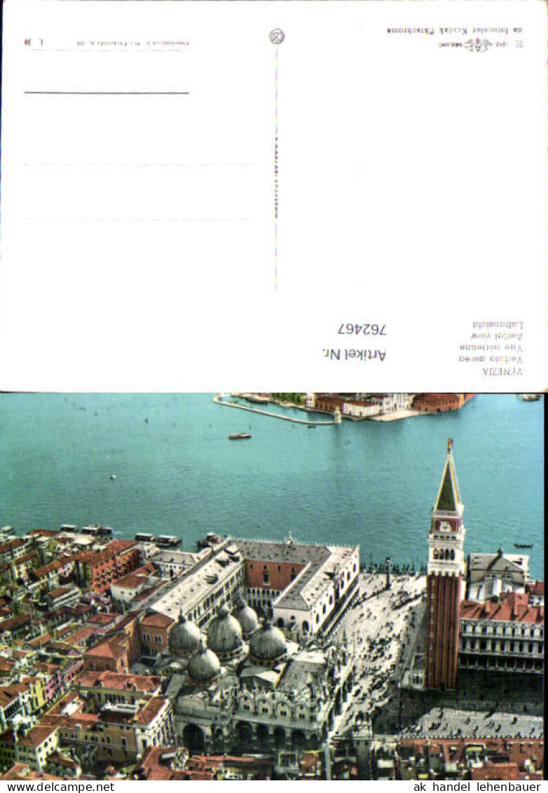 762467 Venedig Luftansicht Venedig Italy