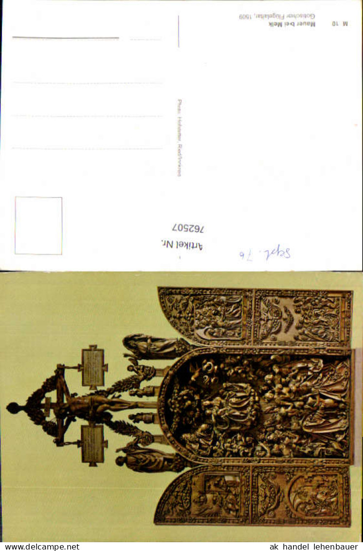 762507 Mauer bei Melk Gotischer Flügelaltar Bez. Melk