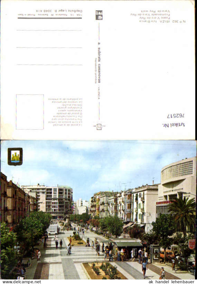 762517 Ibiza Paseo Vara de Rey Ibiza Spain