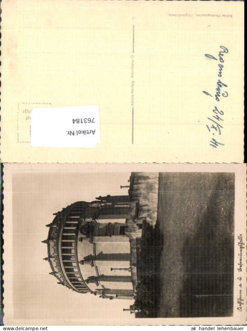 763184 Kelheim Befreiungshalle LK Kelheim
