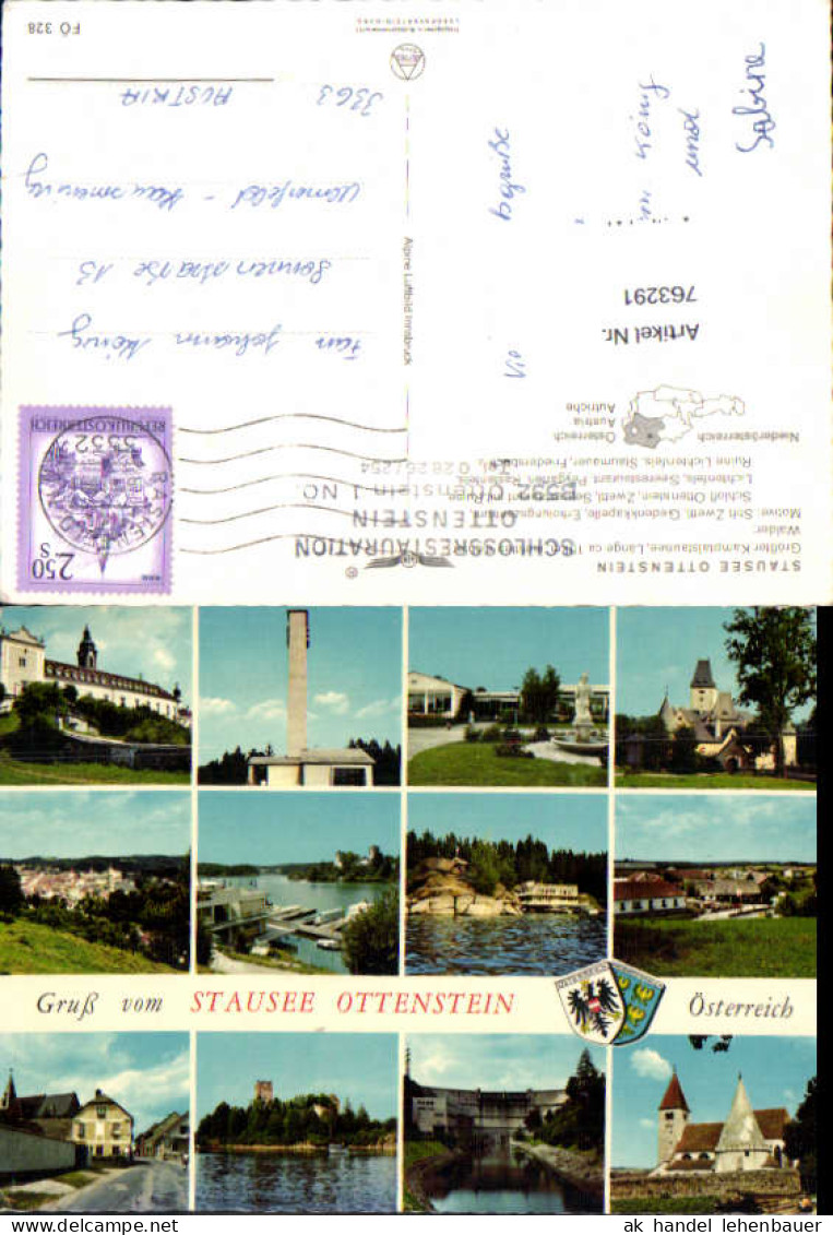 763291 Stausee Ottenstein Bez. Zwettl