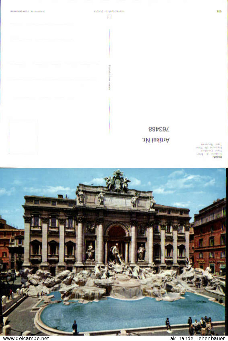 763488 Rom (Fontana di Trevi) Rom Italy