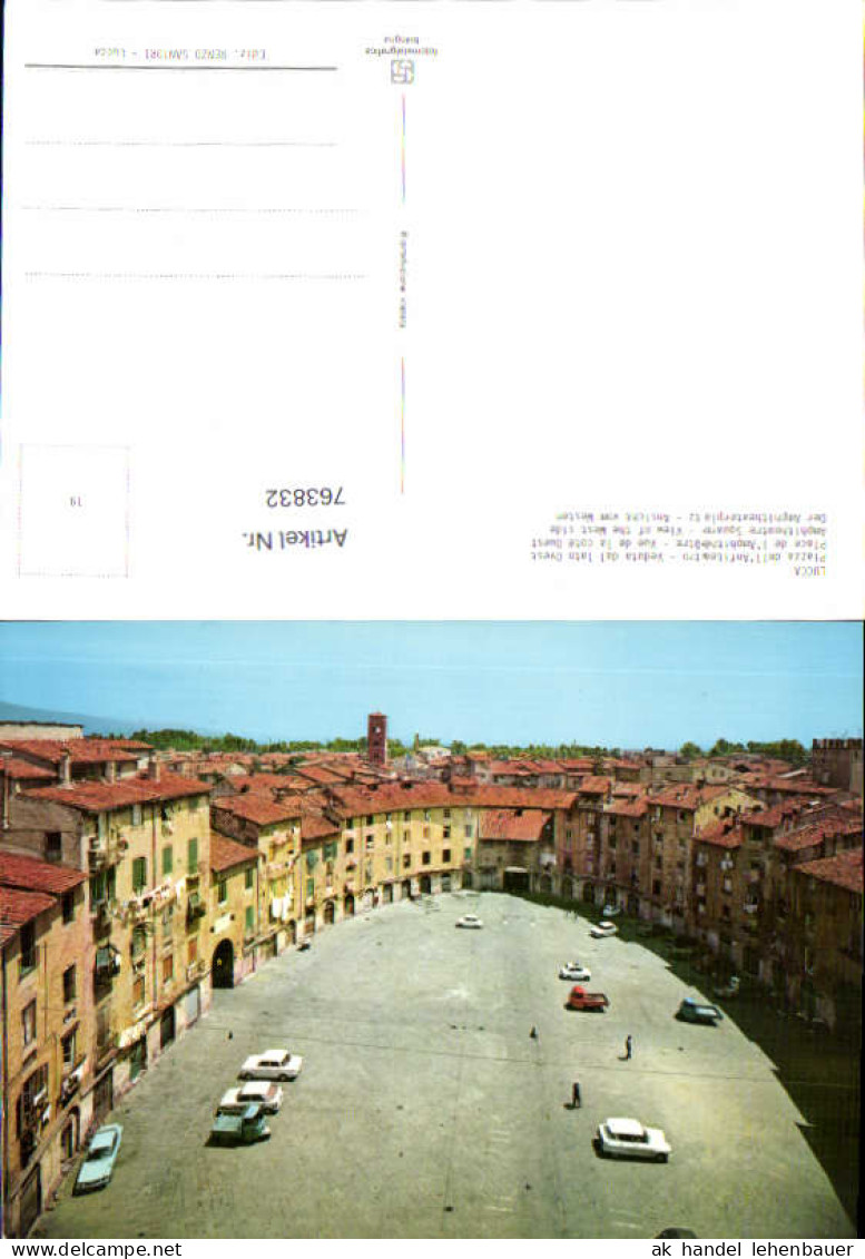 763832 Lucca Piazza dell'Anfiteatro Provinz Lucca Italy
