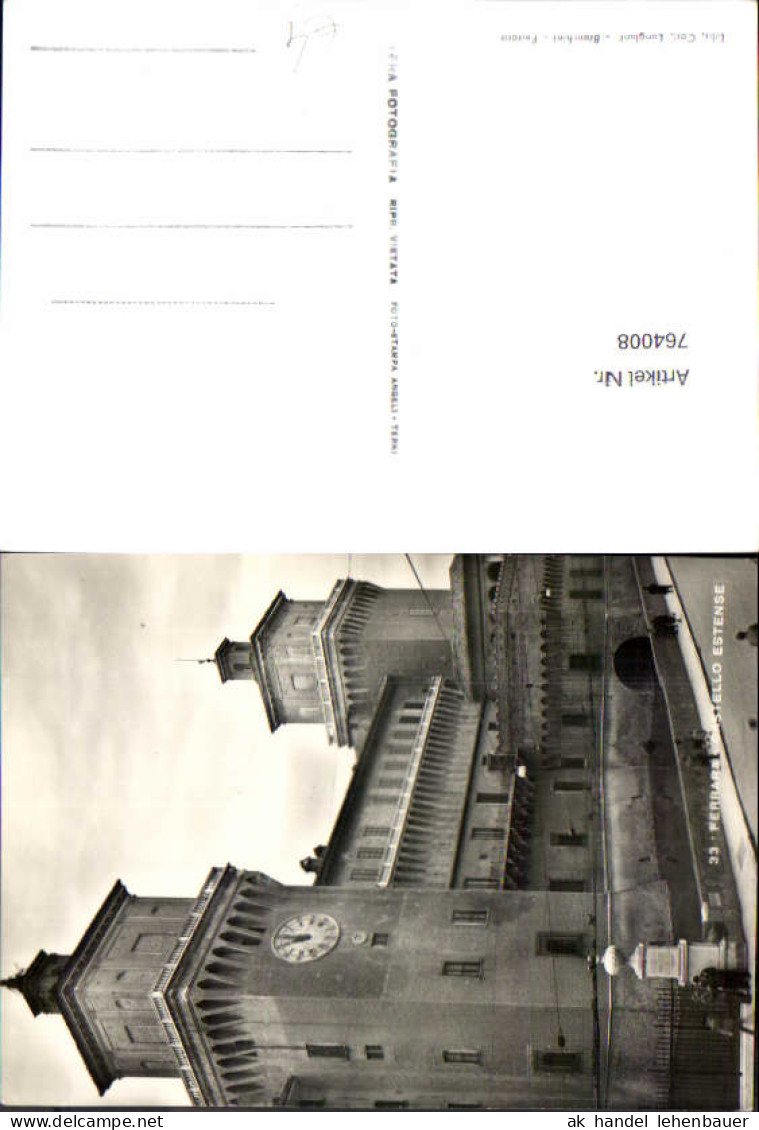 764008 Ferrara, Castello Estense Provinz Ferrara Italy
