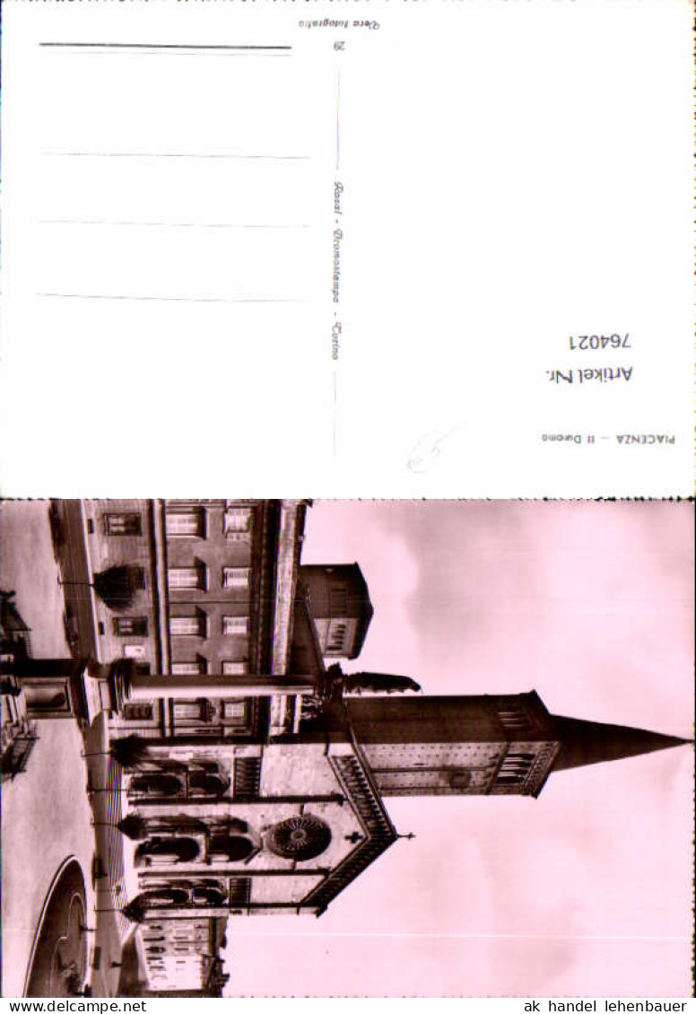 764021 Piacenza Il Duomo Provinz Piacenza Italy