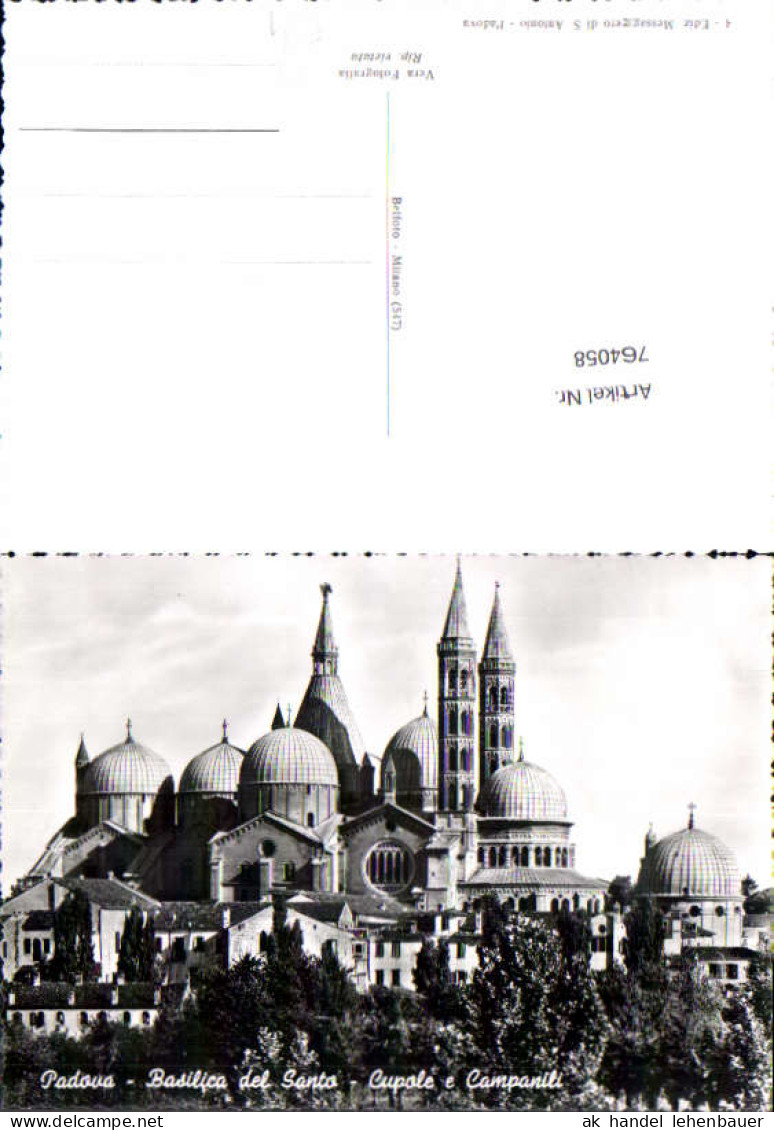 764058 Padova Basilica del Santo Provinz Padua Italy