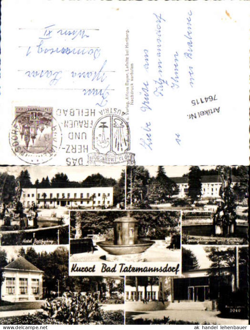 764115 Bad Tatzmannsdorf Bez. Oberwart