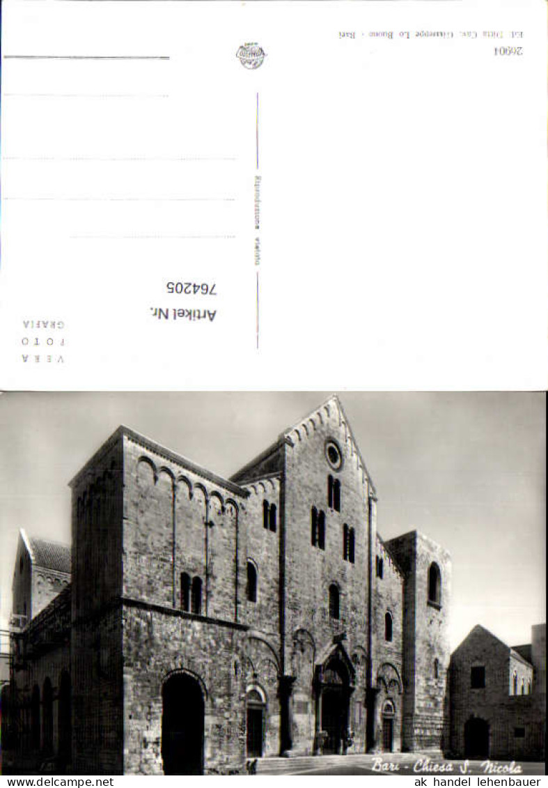 764205 Bari Chiesa S. Nicola Bari Italy