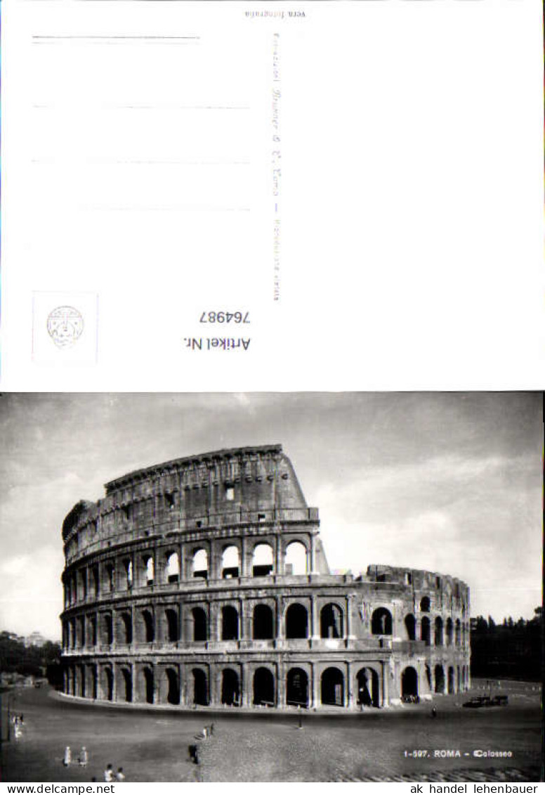 764987 Rom Colosseo Rom Italy