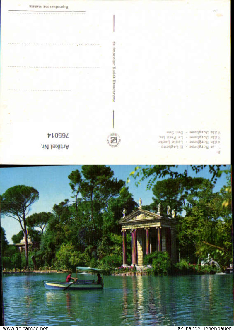 765014 Rom, Villa Borghese Rom Italy