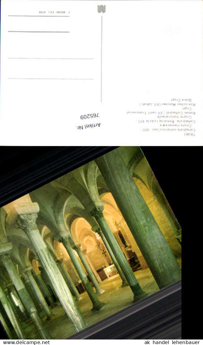 765209 Trani Cattedrale Romanica Cripta Provinz Barletta-Andria-Trani Italy