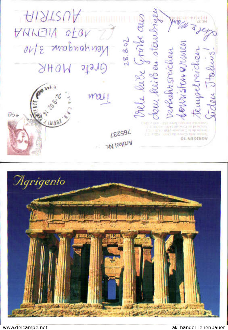 765237 Agrigento Freies Gemeindekonsortium Agrigento Italy
