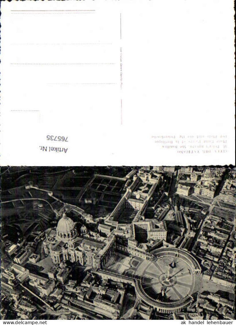765735 Vatikanstadt Vatikanstadt Vatican City