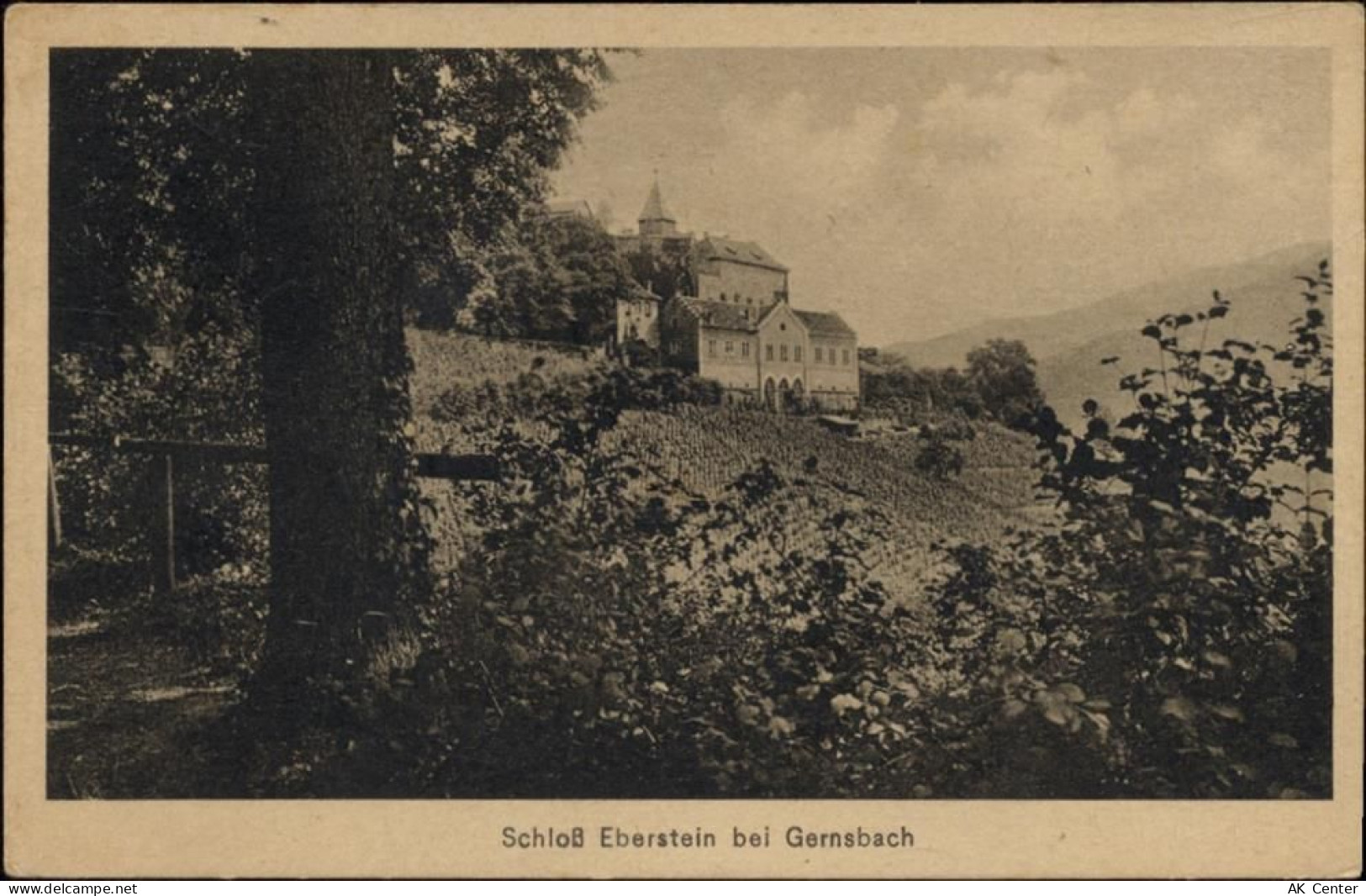 76593 W7562 Gernsbach 1929 - Gernsbach, Schloß Eberstein,Geschwister Moo... - 20056138