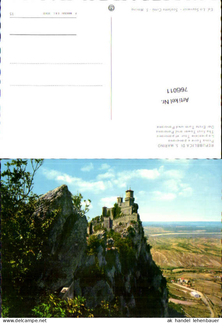 766011 San Marino, Prima Torre San Marino San Marino