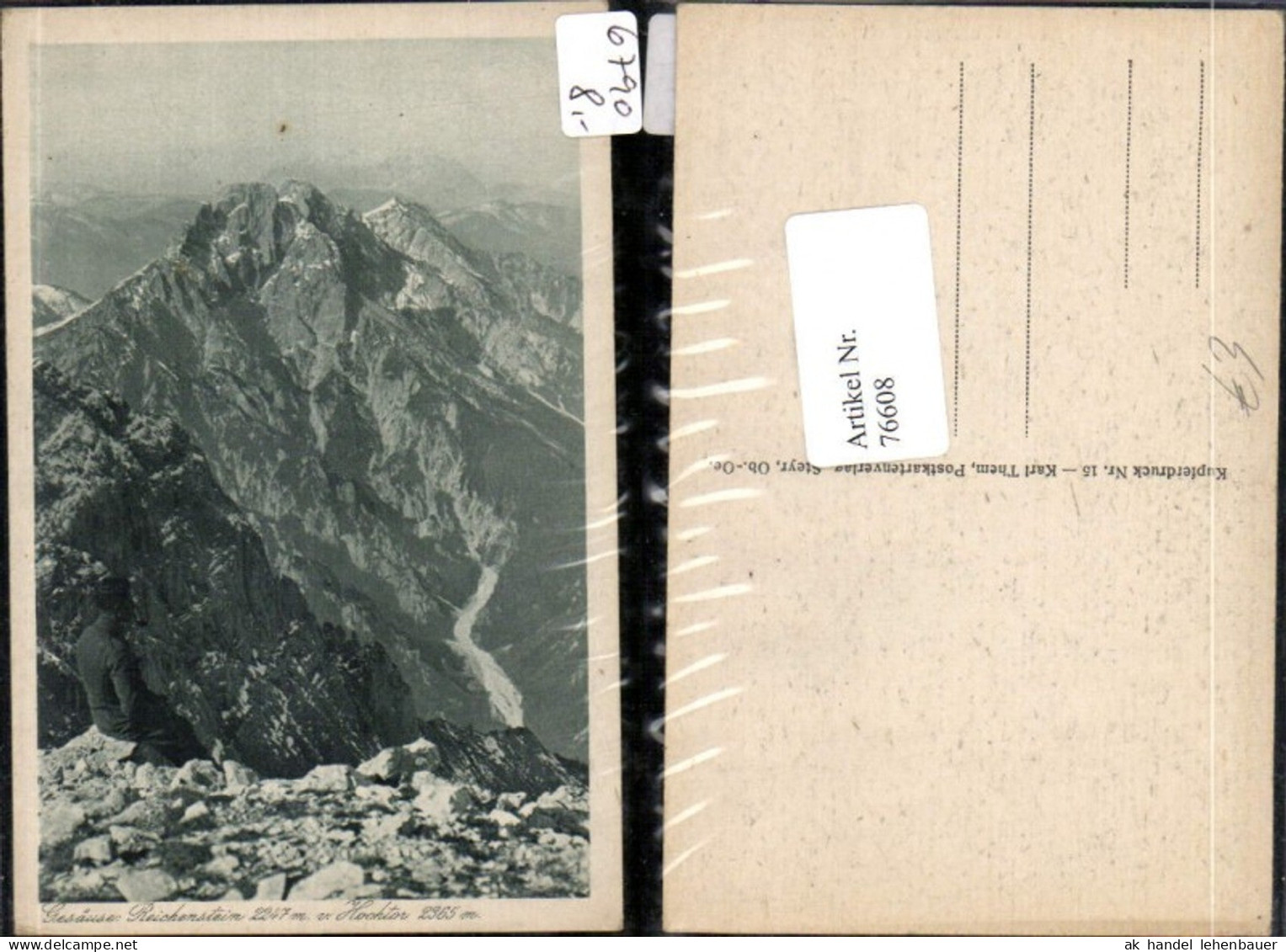 76608,Gesäuse Reichenstein und Hochtor Johnsbach Liezen