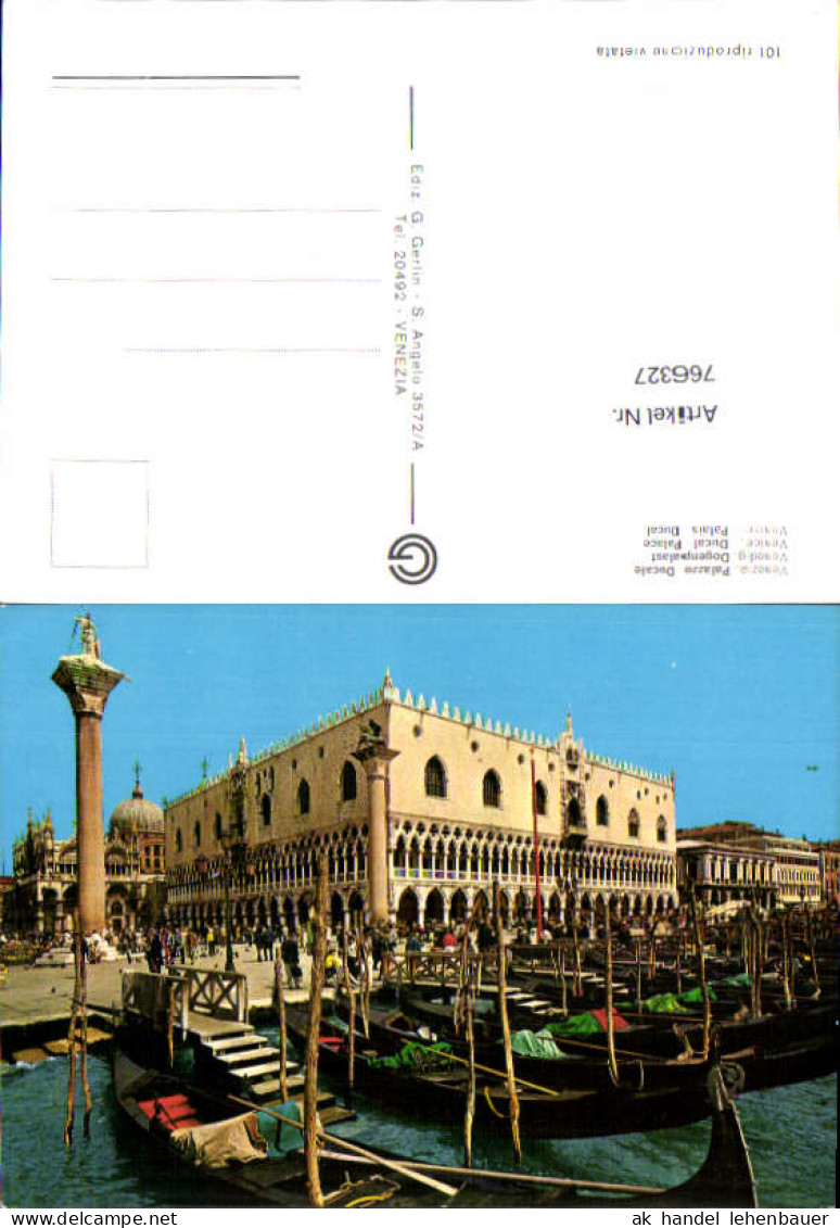 766327 Venedig Palazzo Ducale Venedig Italy