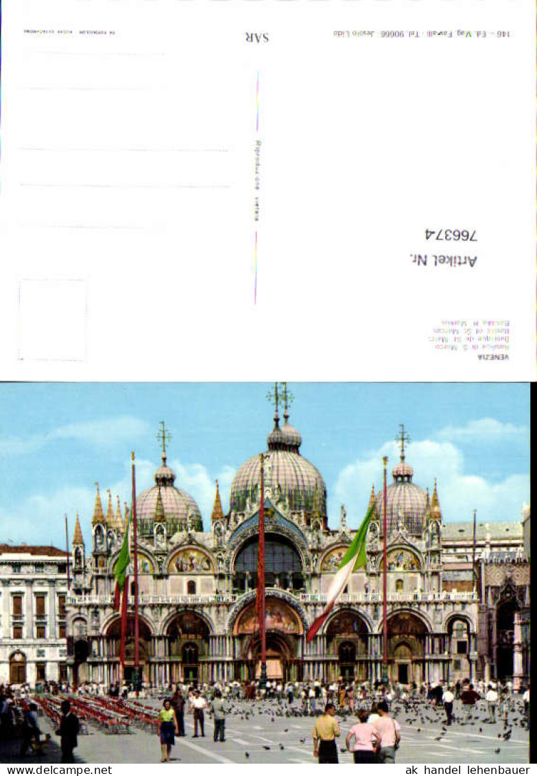 766374 Venedig Markusdom Venedig Italy