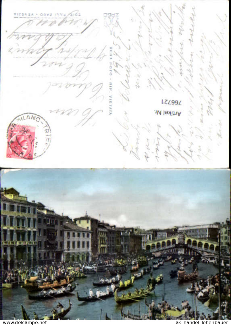 766721 Venedig Rialtobrücke Venedig Italy