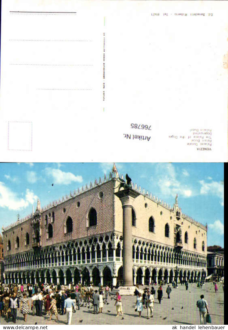 766785 Venedig Dogenpalast Venedig Italy