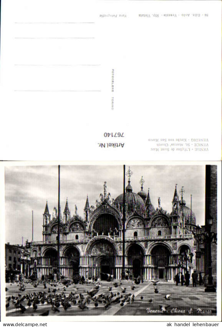 767140 Venedig Markusdom Venedig Italy