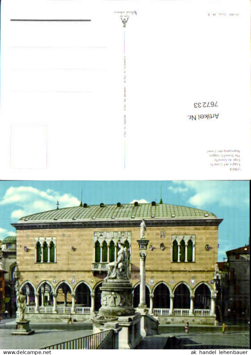 767233 Udine Loggia del Lionello Provinz Udine Italy