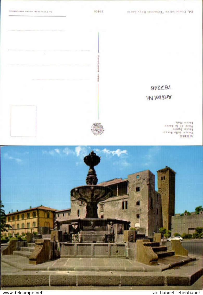 767246 Viterbo, Piazza della Rocca Provinz Viterbo Italy