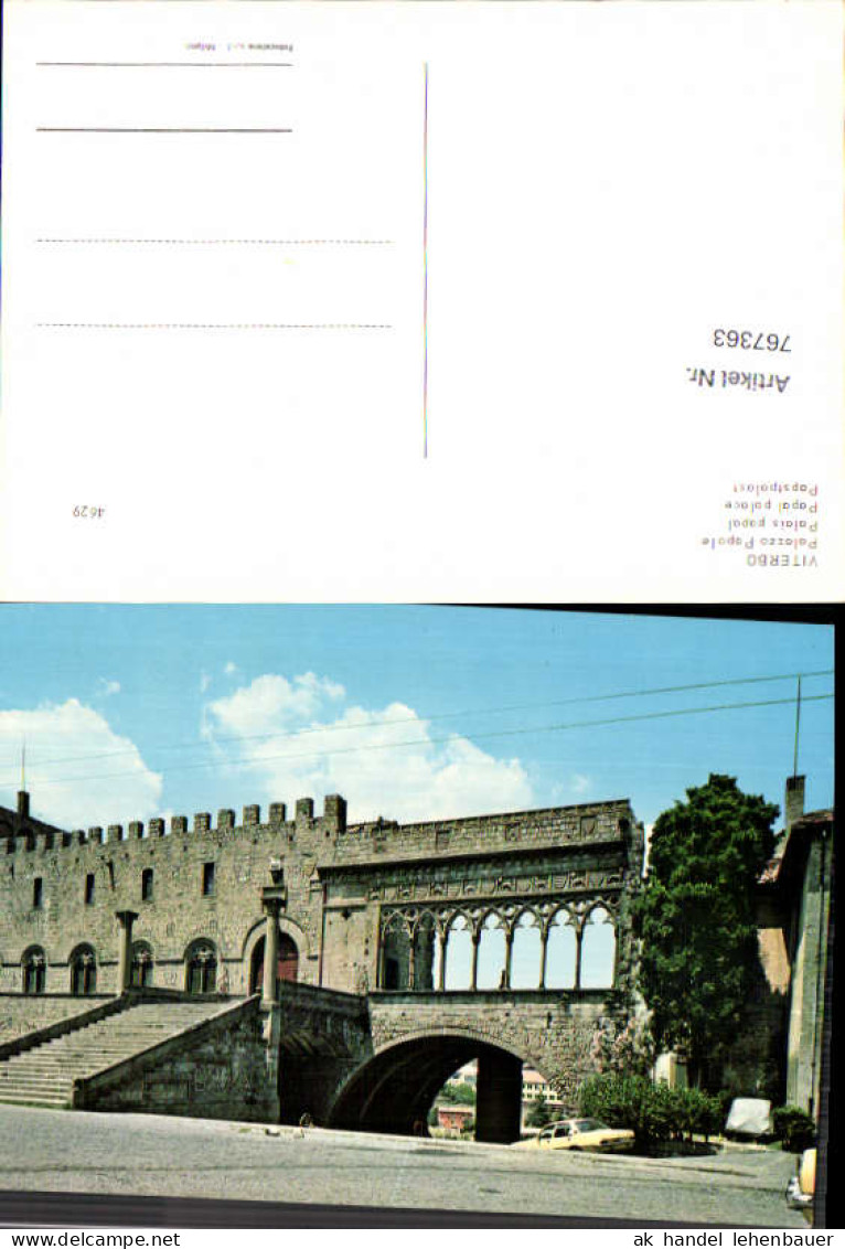767363 Viterbo Palazzo Papale Provinz Viterbo Italy