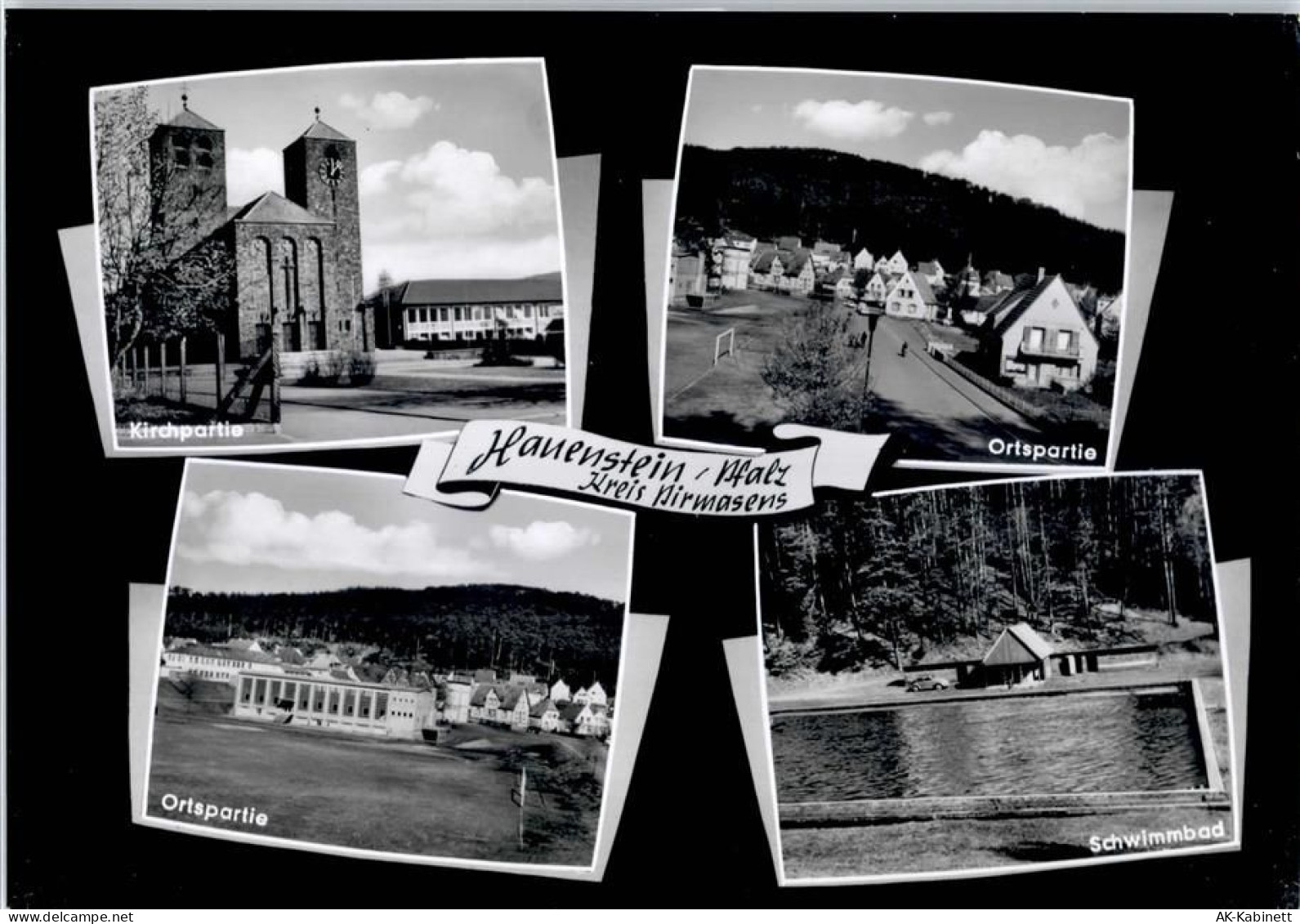 76846 W6746 Hauenstein , Pfalz - Kirche Schwimmbad - 51591016