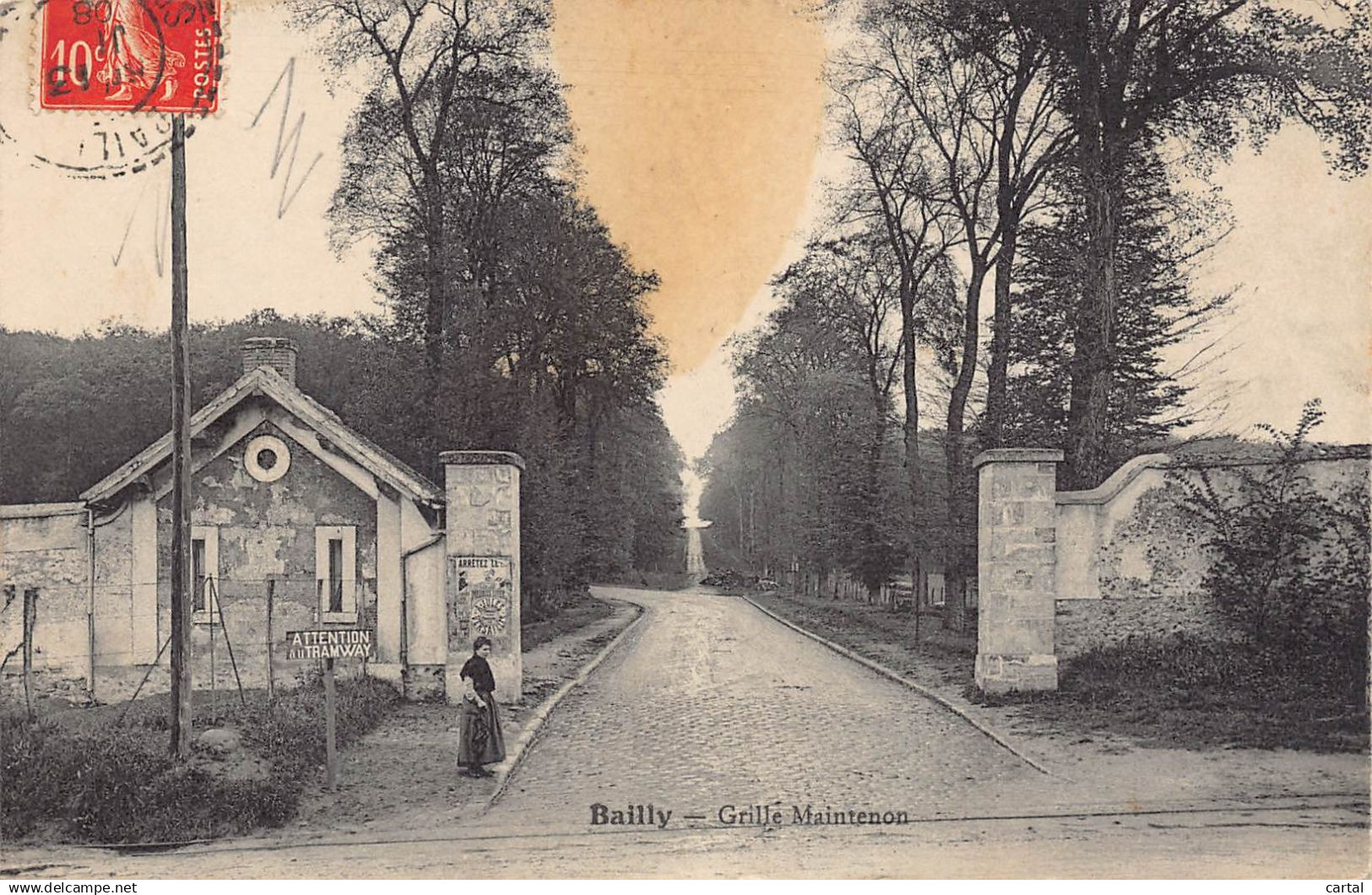 77 - BAILLY - Grille Maintenon