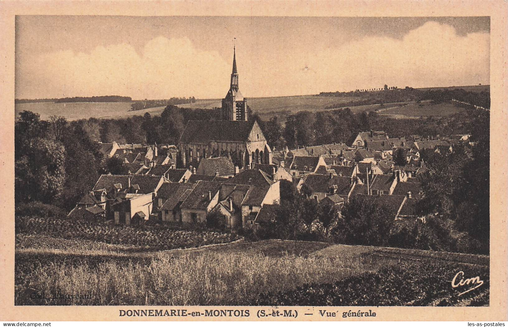 77 DONNEMARIE DONTILLY VUE GENERALE