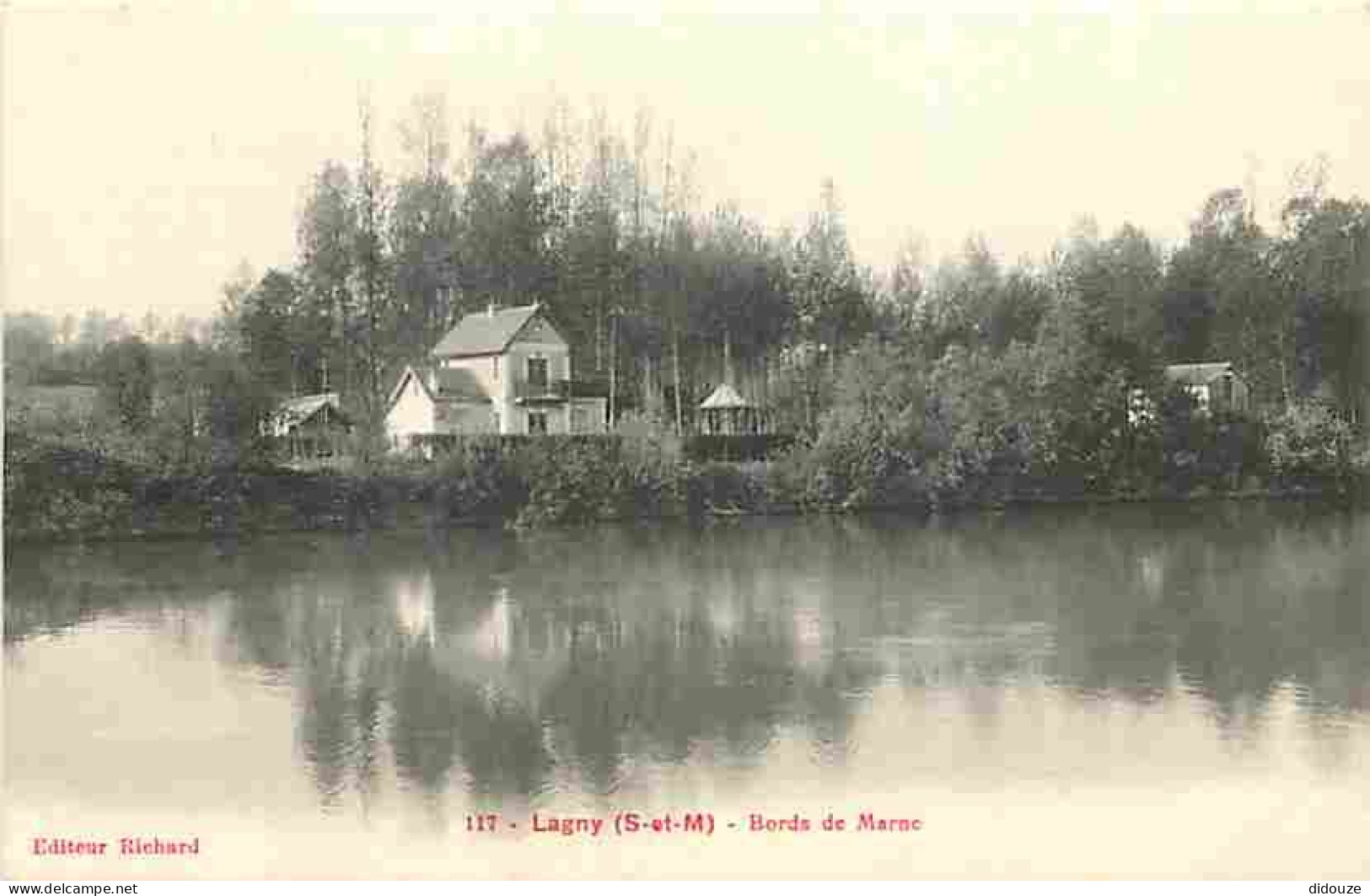 77 - Lagny sur Marne - Les bords de la Marne - CPA - Voir Scans Recto-Verso