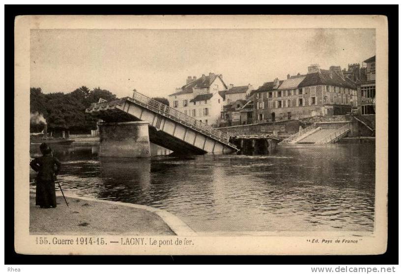 77 Lagny-sur-Marne pont detruit D77D K77243K C77243C RH086393