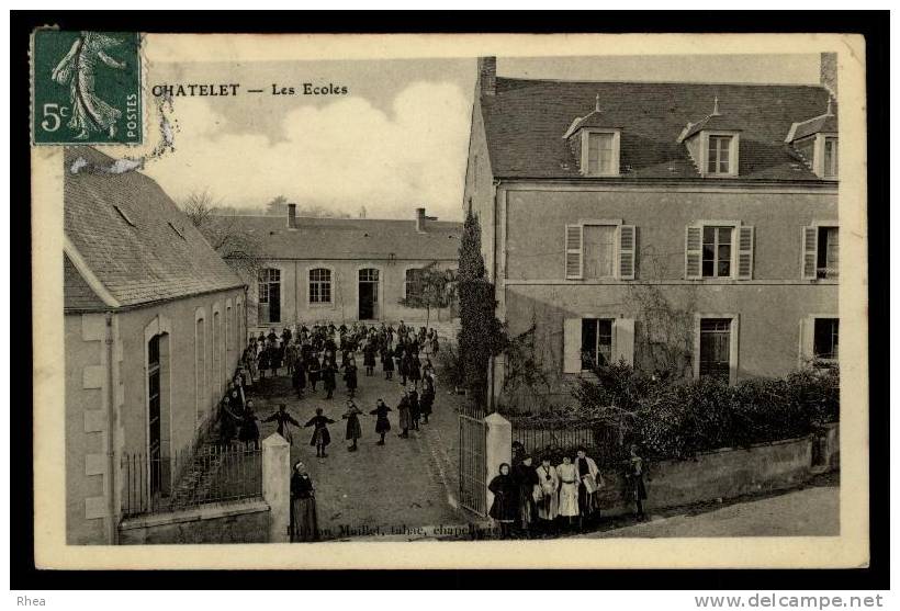77 Le Châtelet-en-Brie ecole D77D C77100C RH085982