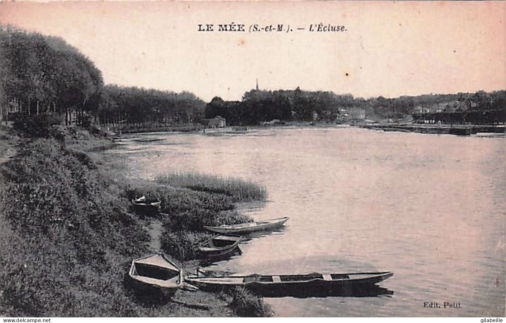 77 - LE MEE sur SEINE  - l'écluse
