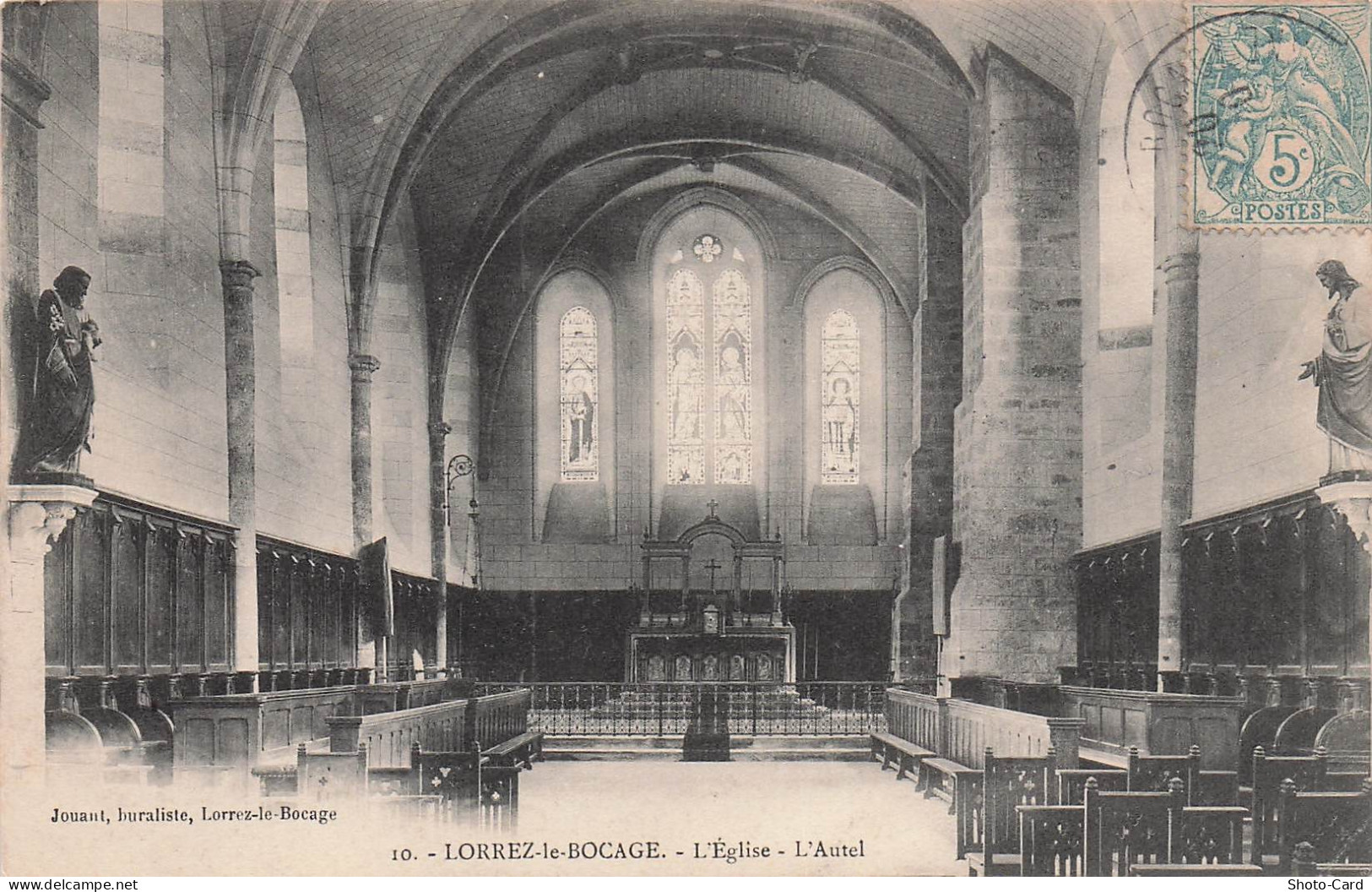 77 LORREZ LE BOCAGE PREAUX L EGLISE