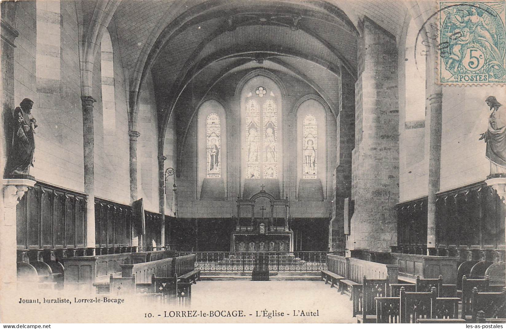 77 LORREZ LE BOCAGE PREAUX L EGLISE